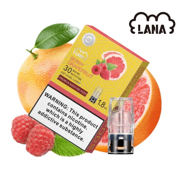 LANA1代LOGO漿果葡萄柚png SP2S 台灣電子煙商店